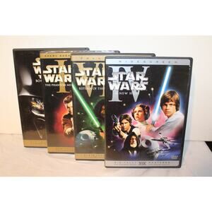Star Wars DVD Lot